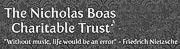 The Nicholas Boas Charitable Trust